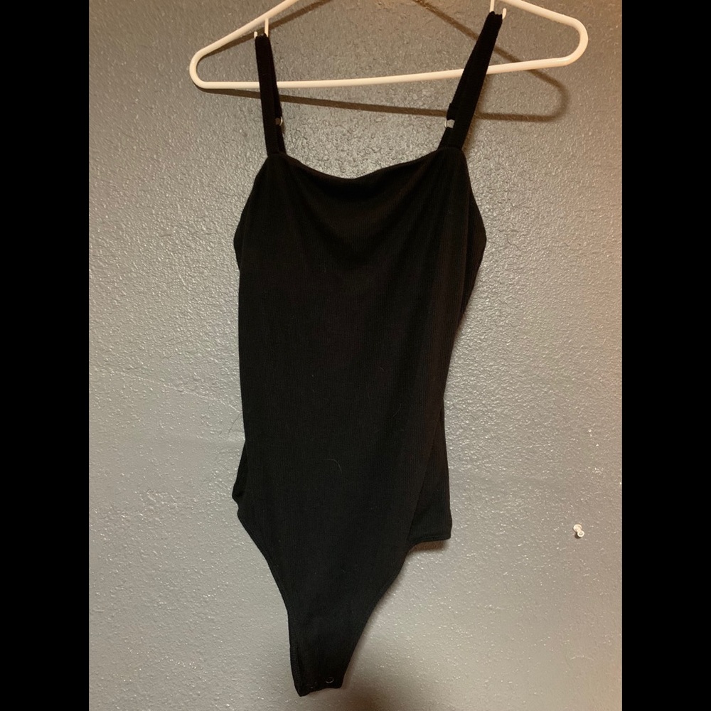 black bodysuit; Hollister